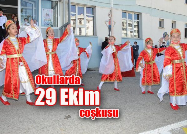 Okullarda 29 Ekim coskusu