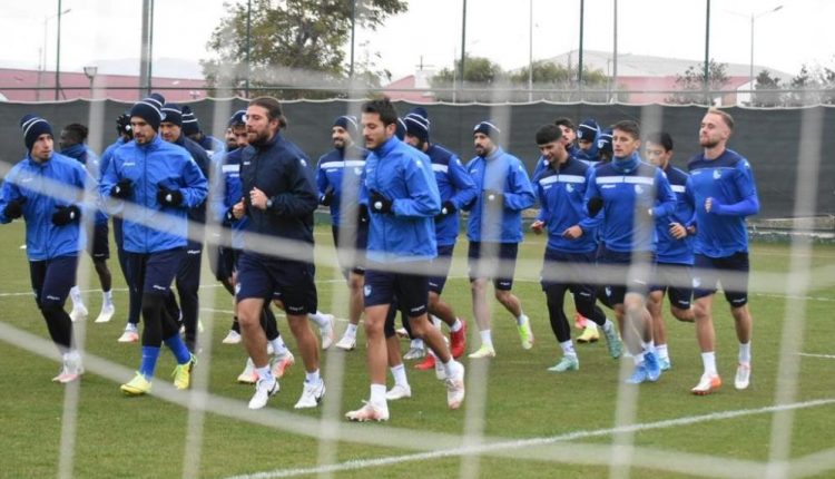 Erzurumspor Nazilli maçi hazirliklarini tamamladi