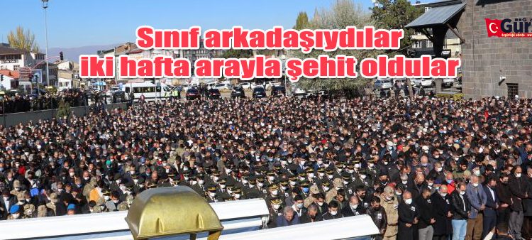 Sinif arkadasiydilar, iki hafta arayla sehit oldular