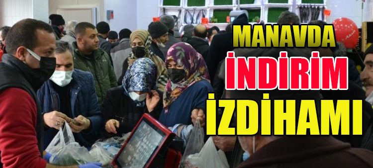 Açilisa özel yapilan indirim izdihama neden oldu