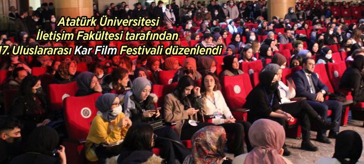 Uluslararasi Kar Film Festivalinin 17.si Atatürk üniversitesi ev sahipliginde düzenlendi