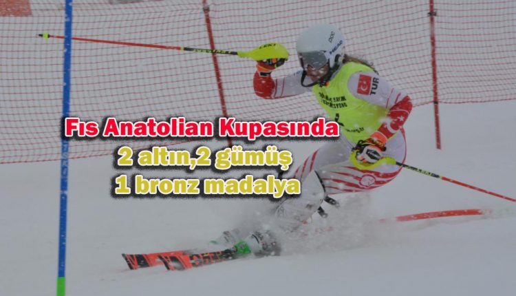 Fis Anatolian Kupasinda 2 altin,2 gümüs 1 bronz madalya