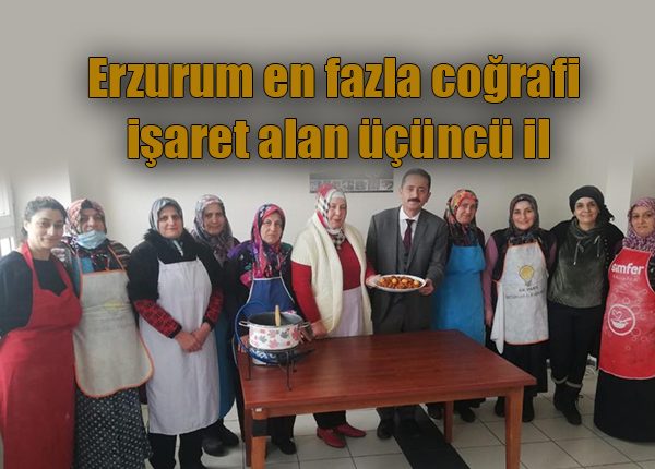 Erzurum en fazla cografi isaret alan üçüncü il