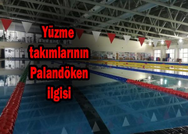 Yüzme takimlarinin Palandöken ilgisi