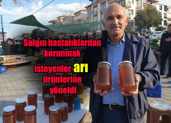 Salgin hastaliklardan korunmak isteyenler ari ürünlerine yöneldi