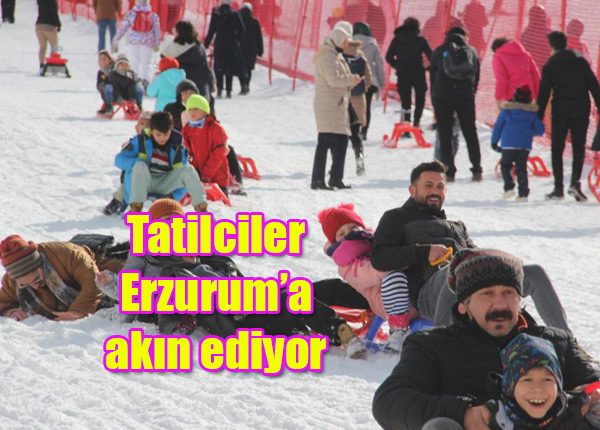 Tatilciler Erzurum’a akin ediyor, 10 günde 300 bin kisi agirlandi